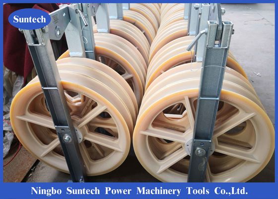 Transmission Line Single Large Diameter Conductor Stringing Blocks