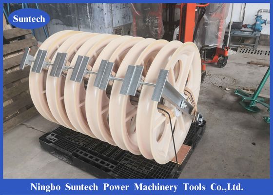 Transmission Line Single Large Diameter Conductor Stringing Blocks