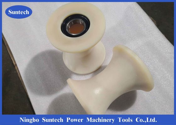 Pulley Block Pulling Wires Cable Nylon Roller Wheels In Ground Construction