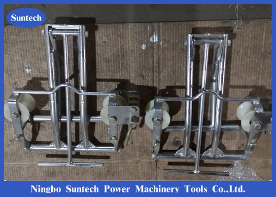 1kN Aluminum Sheave Inspection Trolley For Transmission Line Maintenance