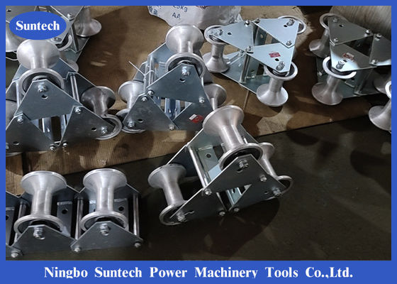 10kN Linear Angular Cable Roller Underground Cable Pulling Tools