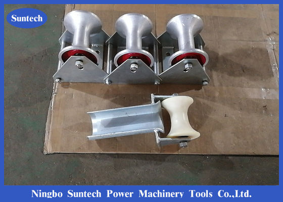 10kN Linear Angular Cable Roller Underground Cable Pulling Tools