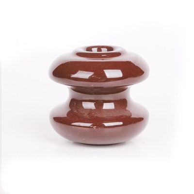 15KN 400V Shackle Spool Porcelain Reel Insulator For Transmission Line