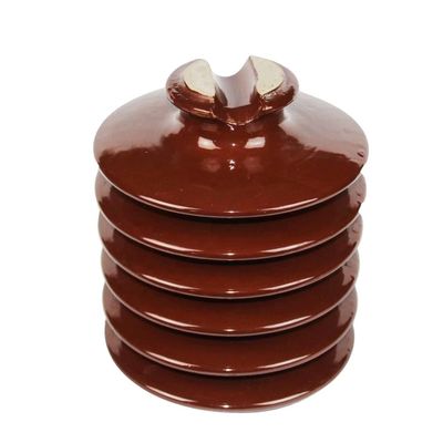 11KN 33KV Porcelain Pin Type Insulator For Overhead Transmission Line