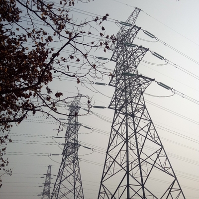 Hot Dip Galvanised Q235 Q355 Steel Electric Line Tower