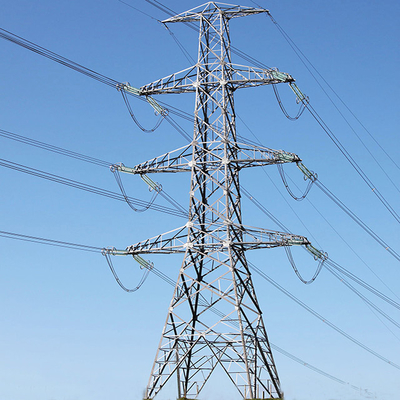 Hot Dip Galvanised Angel Steel 500KV Transmission Line Tower