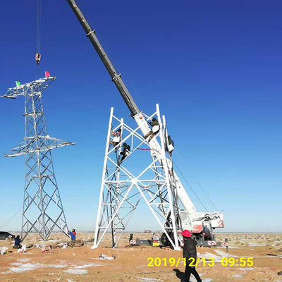 Cross River Angel Steel 35 66 110 220KV Transmission Line Tower