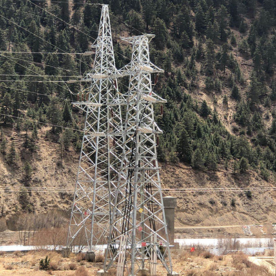 High Wind Tolerance Lattice Q355 Q255 Angle Steel Tower