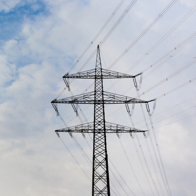 JIS H8641 Hot Dip Galvanized Overhead Transmission Line Tower