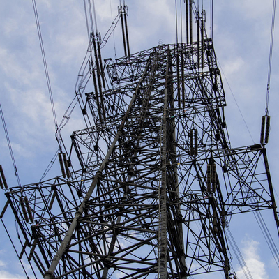 JIS H8641 Hot Dip Galvanized Overhead Transmission Line Tower
