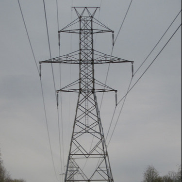 10 - 1000KV HDG Angle Steel Double Circuit Lattice Transmission Tower