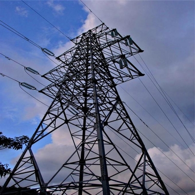 Q245 Q355 Electric Power Lattice Pylon Transmission Tower