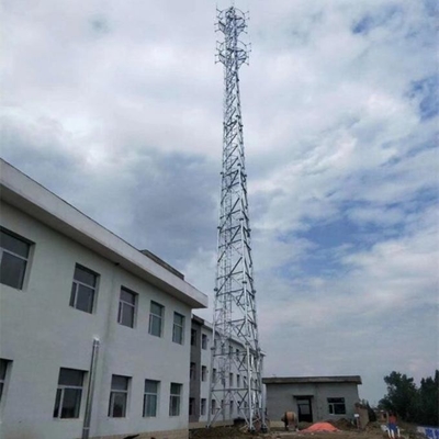 GB / ANSI / TIA-222-G GSM Telecommunication Steel Tower