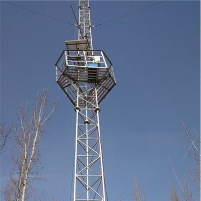 MVNO Tapered Tubular Monopole Telecommunications Tower