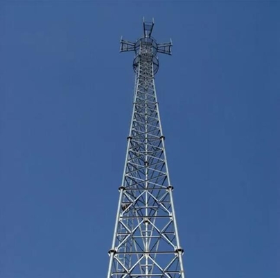 138kv HDG Telescopic Antenna Mast For Utility Service