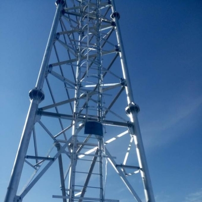 Q345 Q235 Steel 3 4 Legged Self Supporting Tubular Antenna Tower