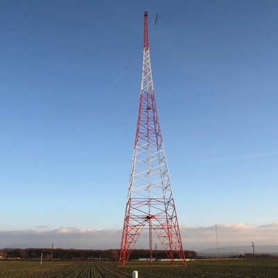 HDG Telecommunication Q235B Q355B Steel Tubular Tower