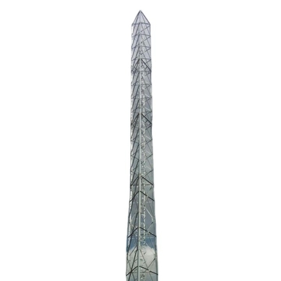 Gsm Telecommunication Lattice Tower Steel Q235B Electricity Self Supporting