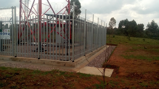 Four Leg Circle Telecommunication Steel Tower 20m 30m 40m 50m 60m