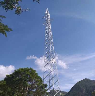 220KV 4 Legs Transmission Lattice Tower Steel Q235 Q345 Q420