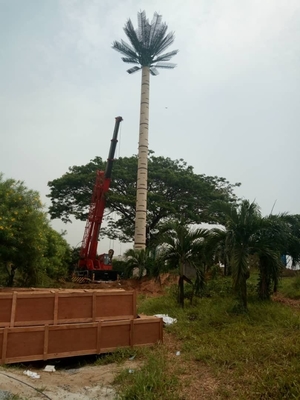 Palm Tree Steel Monopole Tower Disguized Hot Dip Galvanized