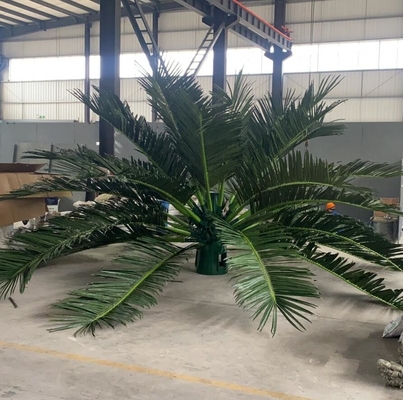 Palm Tree Camouflaged Steel Monopole Tower ASTM A123 Galvanized