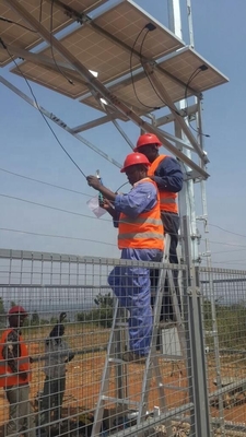 Lattice Lightning System Telecommunication Steel Tower Galvanized
