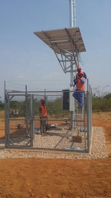 Lattice Lightning System Telecommunication Steel Tower Galvanized