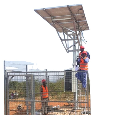 Lattice Lightning System Telecommunication Steel Tower Galvanized