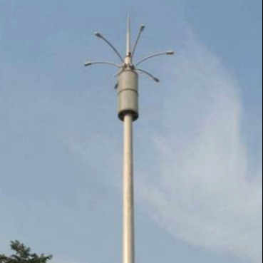 Steel Q345 Monopole Communication Tower Hot Dip Galvanized