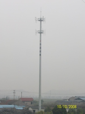 High Light Construction Site Telecom Mast Tower Steel Q235 Q420
