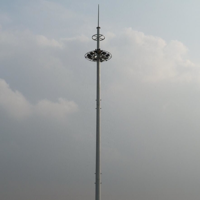 Steel Q235 Telecommunication Steel Tower With Hot Dip Galvanized
