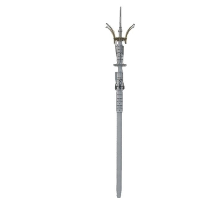Galvanized Monopole Steel Tower With Aviation Lights Electrical