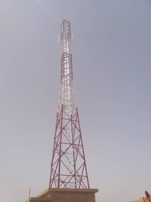 Mobile Steel Lattice Tower 4 Legged Quadrilateral Angular