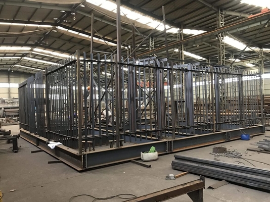 RDS RDU Telecommunication Steel Tower With Brackets And Palisade Fence