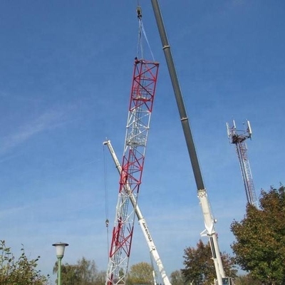 Generator Galvanised Steel Tower For Communication