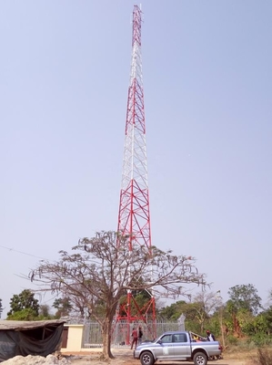 Generator Galvanised Steel Tower For Communication