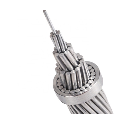 Bare Aluminium ACSR Moose Conductor Solid Type For Overhead Power Transmission